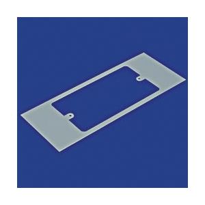 Plate to accept 1 x 2 gang (M3.5 x 120.3mm)